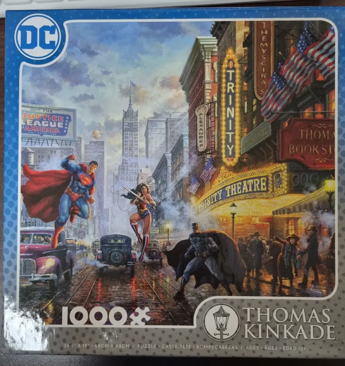 직소퍼즐 1000피스 DC comics 저스티스리그